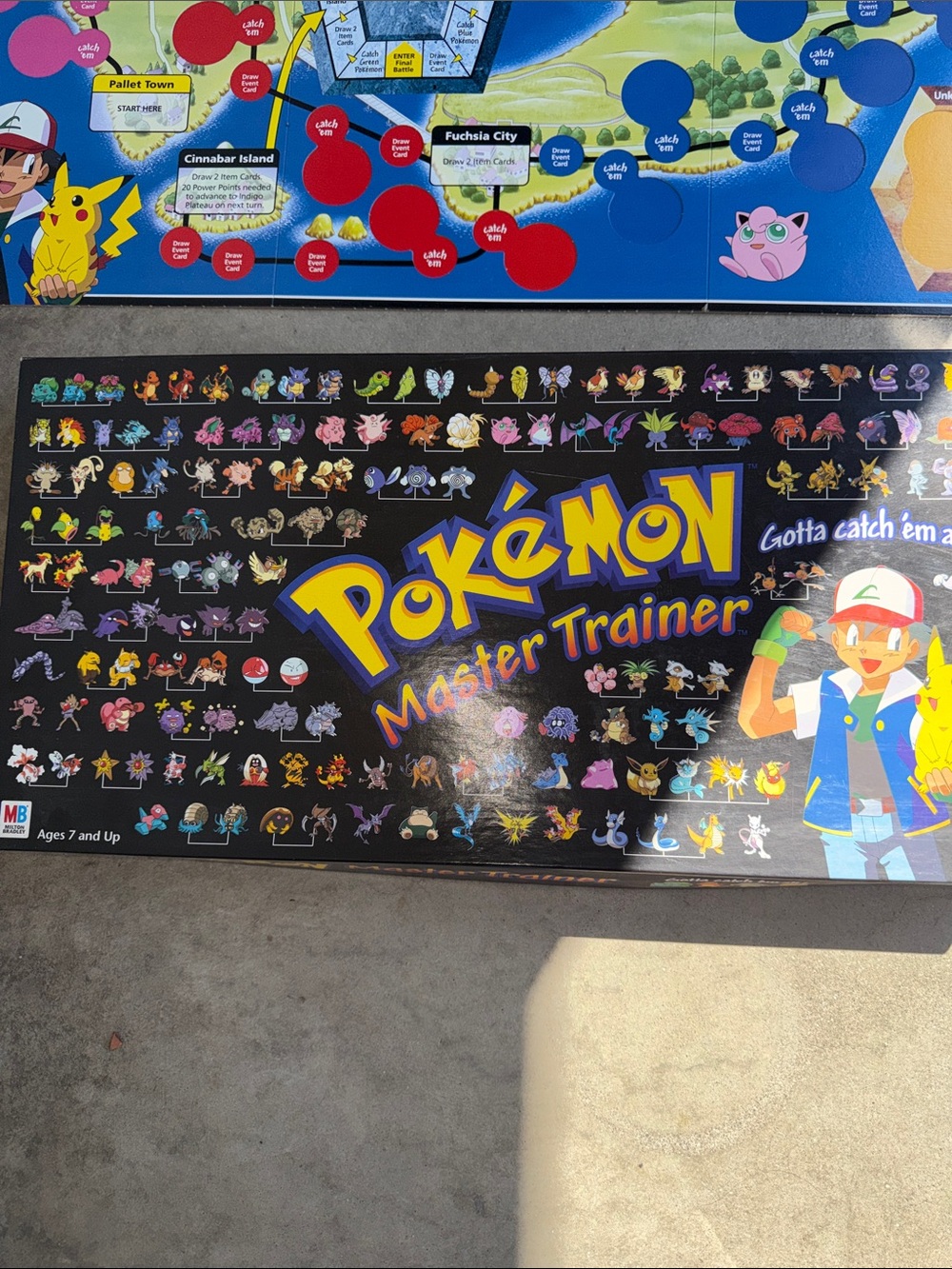 Pokémon Master Trainer Board Game - Black